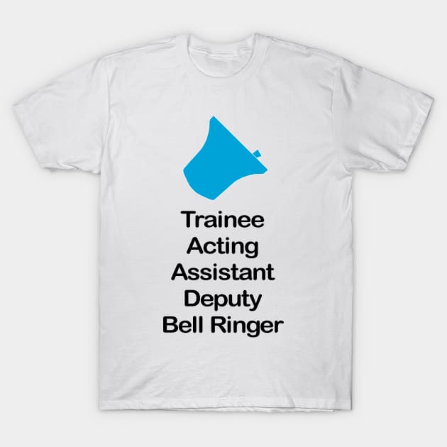 Trainee Bell Ringer (Light Background) T-Shirt by Grandsire